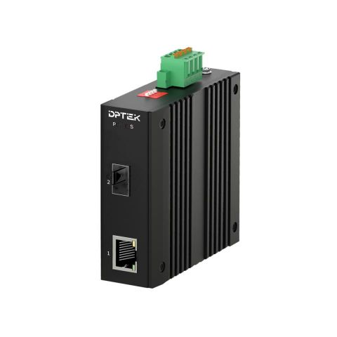 DK-MC10GP-E: CON10/100/1000T PoE:SFP(F-G) LFP
