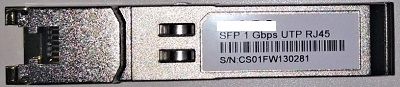 EX-SFP-1GE:->SFP 1GB-TX-RJ45, COMP. JUNIPER