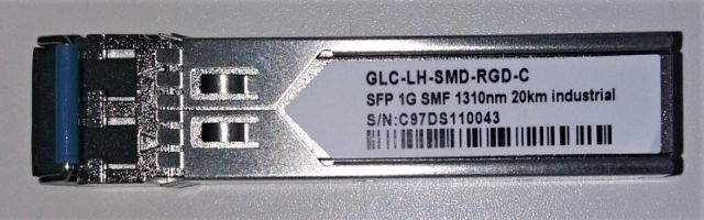 GLCLHSMD-RGD-> SFP 1 GBPS SM 1310NM  INDUSTRIAL