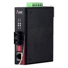 IND. CONV. 10/100TX-POE-AF/AT TO 100FX, MM, SC
