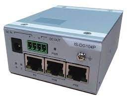 ISDG104P-3-PD: PD SWITCH 4 X 10/100/1000 ( 3 PoE )