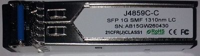 J4859C ->SFP 1 GBPS MONOMODO 1310NM HP COMP