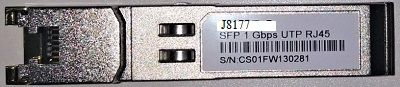 J8177D ->SFP-1000TX-RJ45, COMP. HP