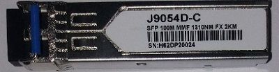J9054D ->SFP 100MG, MM, 1310NM, 2KM, COMP. HP