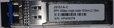 xxxJ9151D ->  SFP+ 10G, SM, 10KM, 1310NM, LC,.