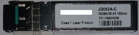 JD062A ->SFP 1 GBPS 1550NM 40KM  COMP-HP