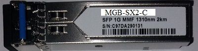 MGB-SX2-C ->    SFP 1 GBPS MM1310NM  2 KM PLANET