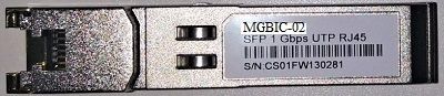 MGBIC-02->SFP 1G RJ45  COMP.  ENTERASYS