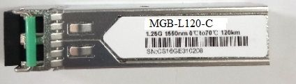 MGBL120-C  -> SFP 1GB, SM, 1550NM, 120KM, LC 