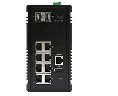 MS-0802G-T:  SW. 8x10/100/1000TX + 2 SLOTS SFP 1G