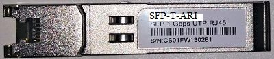SFP-T-ARI :     SFP 1GB-RJ45, COMP. ARISTA