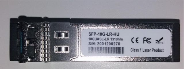 SFP10GLR-HU:  10G COM,HUAWEI, SM, 1310NM, 10KM, LC