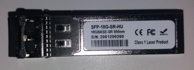 SFP10GSR-HU-C:    10G, MM, 850NM, LC, COMP. HUAWEI