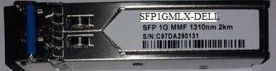 SFP1GMLX-DELL -> 1 GBPS MULTIM 1310NM  2 KM DELL