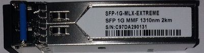 SFP1GMLX-EXT:  1GB MMF-EXT,1310NM, 2KM LC  EXTREME