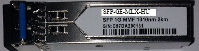 SFPGEMLX-HU ->SFP 1 GB MULTIM 1310NM  2 KM HUAWEI