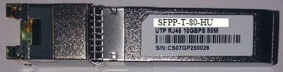 SFPP-T-80-HU -> 10 Gbps UTP/RJ45 80M, COMP. HUAWEI