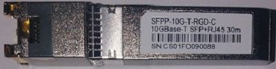 SFPP-10G-T->SFP+ 10 GBPS UTP  30 METERS