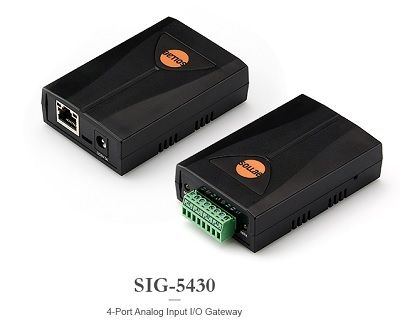 SIG5430 : IoT GATEWAY  MODBUS ETHERNET 4 AI