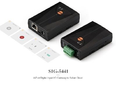 SIG5441:  IoT GATEWAY  MQTT ETHERNET 4 DI